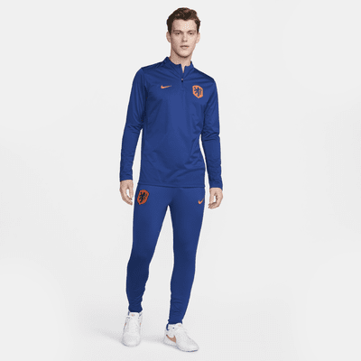 Pantaloni da calcio in maglia Nike Dri-FIT Olanda Strike – Uomo