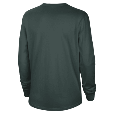 Michigan State Women's Nike College Crew-Neck Long-Sleeve T-Shirt