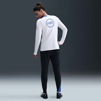 Stickade fotbollströja Paris Saint-Germain Strike (tredjeställ) Nike Dri-FIT Total 90 med rund hals för kvinnor