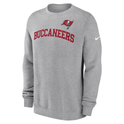 Sudadera de cuello redondo sin cierre Nike de la NFL para hombre Tampa Bay Buccaneers Club