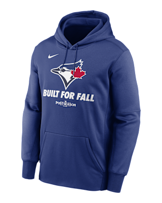 Мужское худи Toronto Blue Jays 2025 Postseason Authentic Collection Men’s Nike Therma MLB Pullover Hoodie