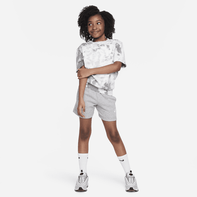 Nike Sportswear Club Fleece Older Kids' (Girls') 13cm (approx.) French Terry Shorts