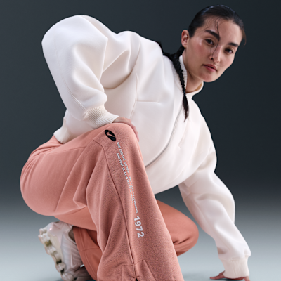 กางเกงขายาวทรงขากว้างผู้หญิง Nike Sportswear