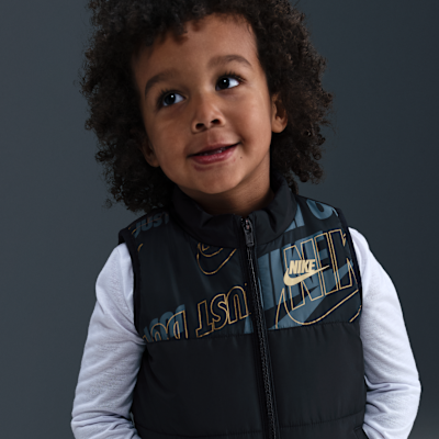 ナイキ スポーツウェア ベビー ロングスリーブ Tシャツ ベスト アンド パンツ セット