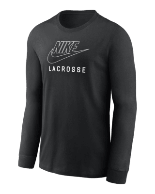 Подростковая футболка Nike Swoosh Big Kids' Lacrosse Long-Sleeve