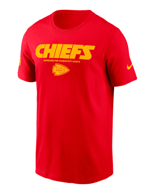 Мужская футболка Kansas City Chiefs Sideline Team Issue Nike Dri-FIT NFL