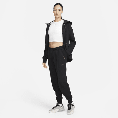 Joggingbyxor Nike Sportswear Tech Fleece med medelhög midja för kvinnor