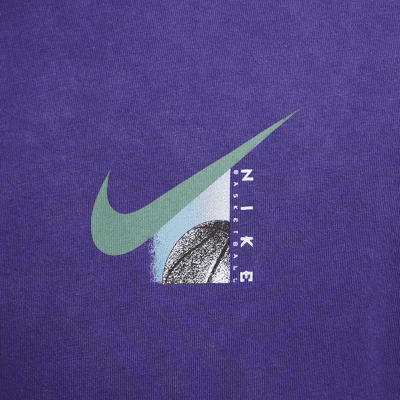 Camisola de basquetebol de manga comprida Max90 Nike para homem