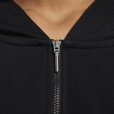 Nike Sportswear Chill Terry Hoddie aus French Terry mit durchgehendem Reißverschluss für Damen