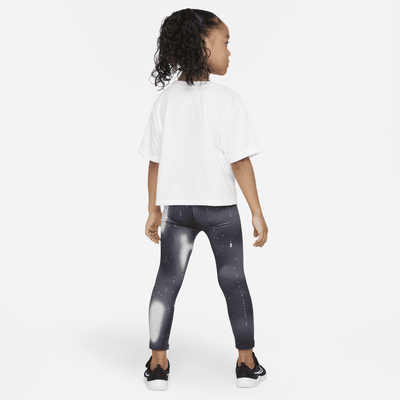 Nike Boxy Tee and Leggings Set Toddler Set