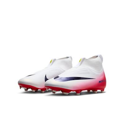 Nike Jr. Mercurial Superfly 10 Academy LV8 High-Top-Fußballschuh für verschiedene Böden (jüngere/ältere Kinder)