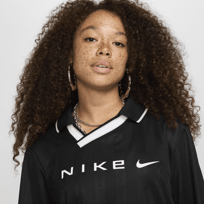 Nike Sportswear Collection Dri-FIT langermet jacquardoverdel til dame