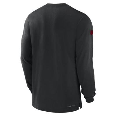 Youth San Francisco 49ers Black Icon Cotton Long Sleeve T-Shirt