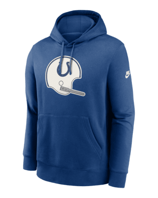 Мужское худи Indianapolis Colts Rewind Club Logo Men’s Nike NFL Pullover Hoodie