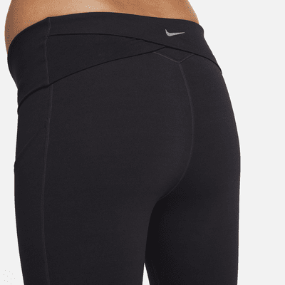 Nike Zenvy (M) Women's Gentle-Support High-Waisted 20cm (approx.) Biker Shorts (Maternity)