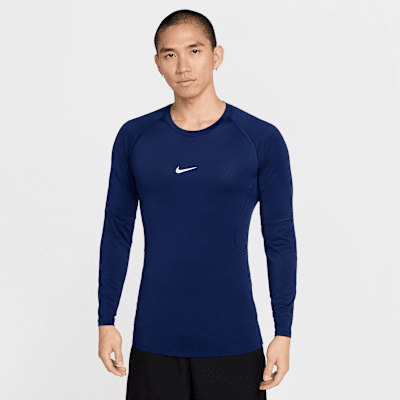 Nike Pro Men's Dri-FIT Tight Long-Sleeve Fitness Top