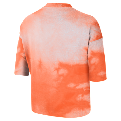 Playera de cuello redondo Nike de la WNBA de corte cuadrado para mujer Team 13