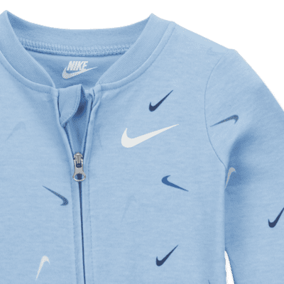 Nike Swooshfetti Footed Coverall Baby Coverall