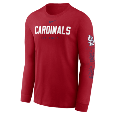 St. Louis Cardinals Repeater Men's Nike MLB Long-Sleeve T-Shirt. Nike.com