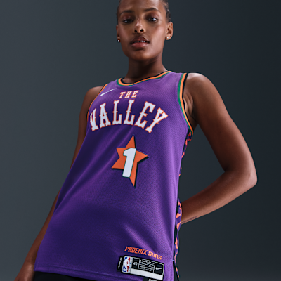 เสื้อแข่งผู้ชาย Nike Dri-FIT NBA Swingman Devin Booker Phoenix Suns 2024/25 City Edition
