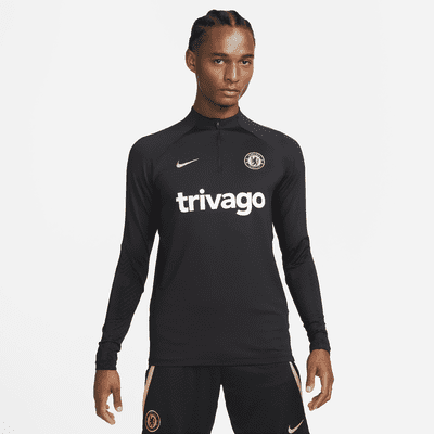 Chelsea Strike Camiseta de entrenamiento de fútbol de tejido Knit Nike Dri-FIT - Hombre. Nike ES