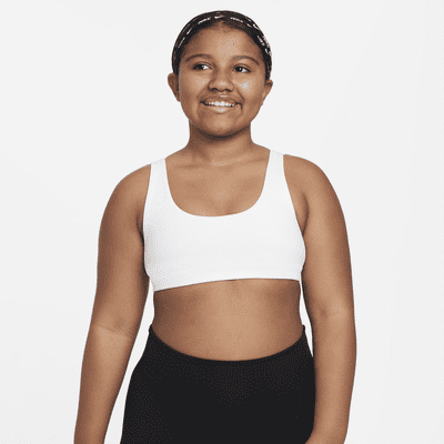 Nike Dri-FIT Alate All U Big Kids' (Girls') Sports Bra (Extended Size)