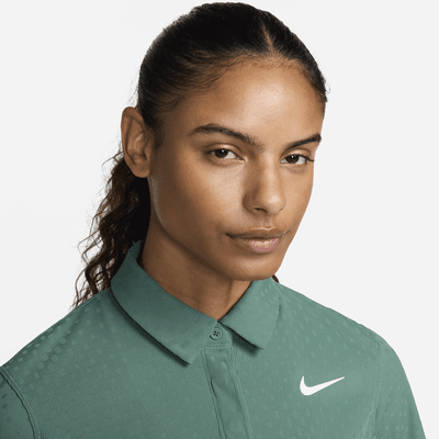 Polo de golf de manga corta Dri-FIT ADV para mujer Nike Tour