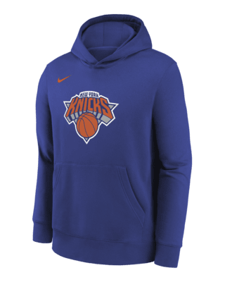 Детское худи New York Knicks Club Little Kids' Nike NBA Pullover Hoodie