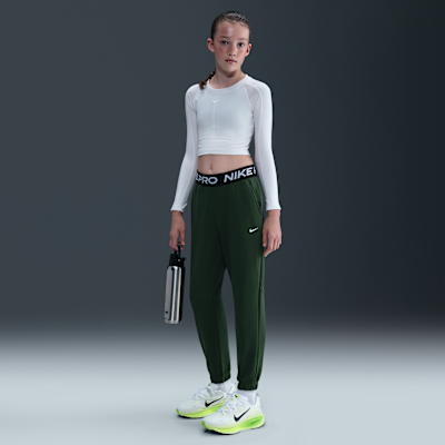 Nike Pro Fleece Big Kids' (Girls') Dri-FIT Joggers