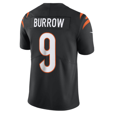 Jersey de fútbol americano Nike Dri-FIT de la NFL Limited para hombre Joe Burrow Cincinnati Bengals