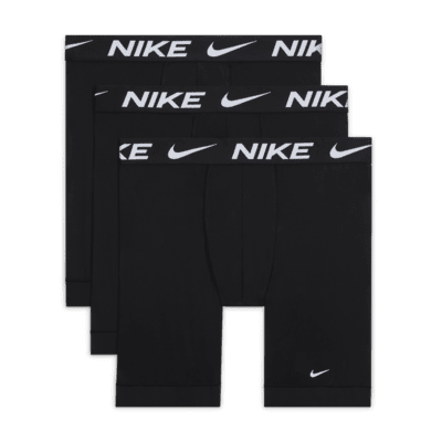 Ropa interior larga Nike Dri-FIT Essential Micro (paquete de 3)