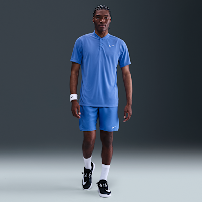 Polo de cuello en v de tenis para hombre NikeCourt Dri-FIT