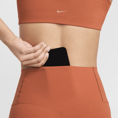 Nike Zenvy-cykelshorts (13 cm) med let støtte og høj talje til kvinder