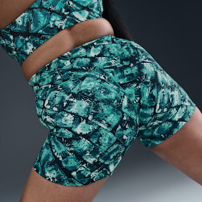 Nike Women's Artist Collection High-Waisted 12.5cm (approx.) Printed Biker Shorts