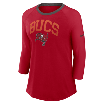 Tampa Bay Buccaneers Women's Nike NFL 3/4-Sleeve T-Shirt