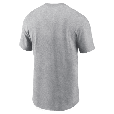 Playera universitaria Nike para hombre LSU Tigers DNA Lockup