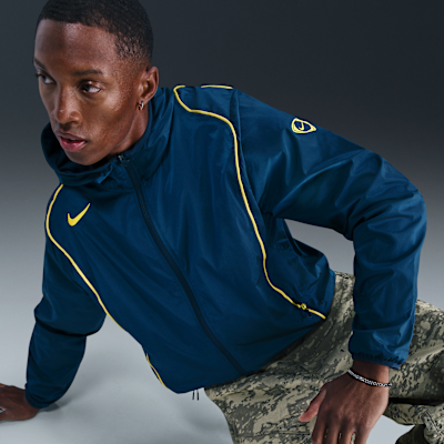 Nike Total 90 Repel-fodboldjakke med fuld lynlås til mænd