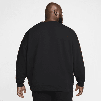 Nike Club Fleece Bol Kesimli Fransız Havlu Kumaşı Erkek Crew Üstü