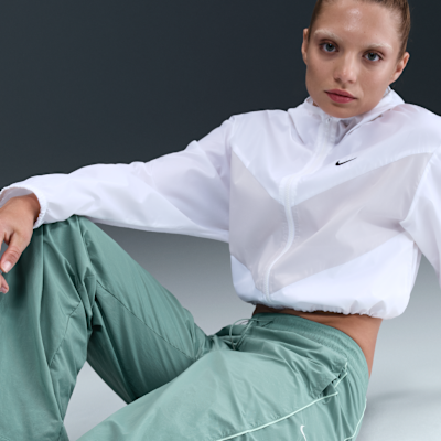 Nike Windrunner Women's High-Waisted Woven Open-Hem Trousers
