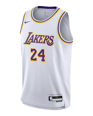 Детские джерси Los Angeles Lakers Kobe Bryant Association Edition Big Kids' Nike NBA Swingman Jersey