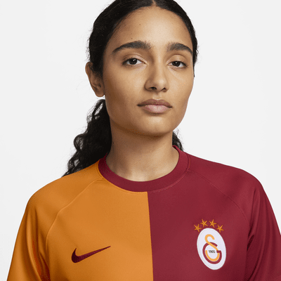 Galatasaray 2023/24 Home Women's Nike Dri-FIT Short-Sleeve Football Top