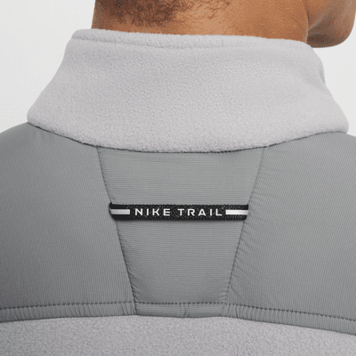 Nike Trail Polartec® Fleece-Laufoberteil mit Viertelreißverschluss (Herren)