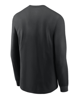 Men's Nike Black Pittsburgh Steelers Team Slogan Long Sleeve T-Shirt