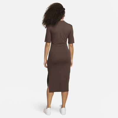 Vestido midi ajustado para mujer Nike Sportswear Essential