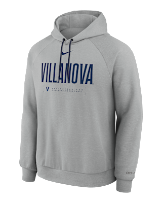 Мужское худи Villanova Wildcats Nike NCAA Basketball Coaches' Pullover Hoodie для баскетбола