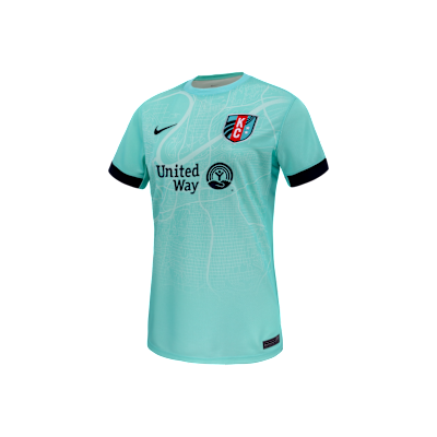 Debinha de Oliveira KC Current 2025 Stadium Away Women's Nike Dri-FIT NWSL Replica Jersey