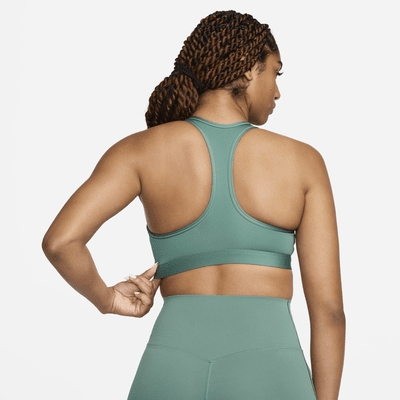 Bra deportivo con almohadillas para mujer Nike Swoosh Medium Support