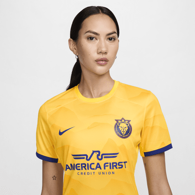 Jersey Nike Dri-FIT de la NWSL replica del Utah Royals local 2024 Stadium para mujer