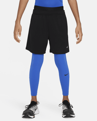 Подростковые тайтсы Nike Pro Dri-FIT Big Kids' (Boys') Tights