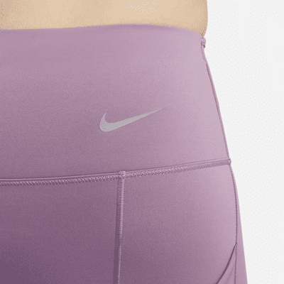 Leggings a 7/8 a vita media con tasche e sostegno elevato Nike Go – Donna